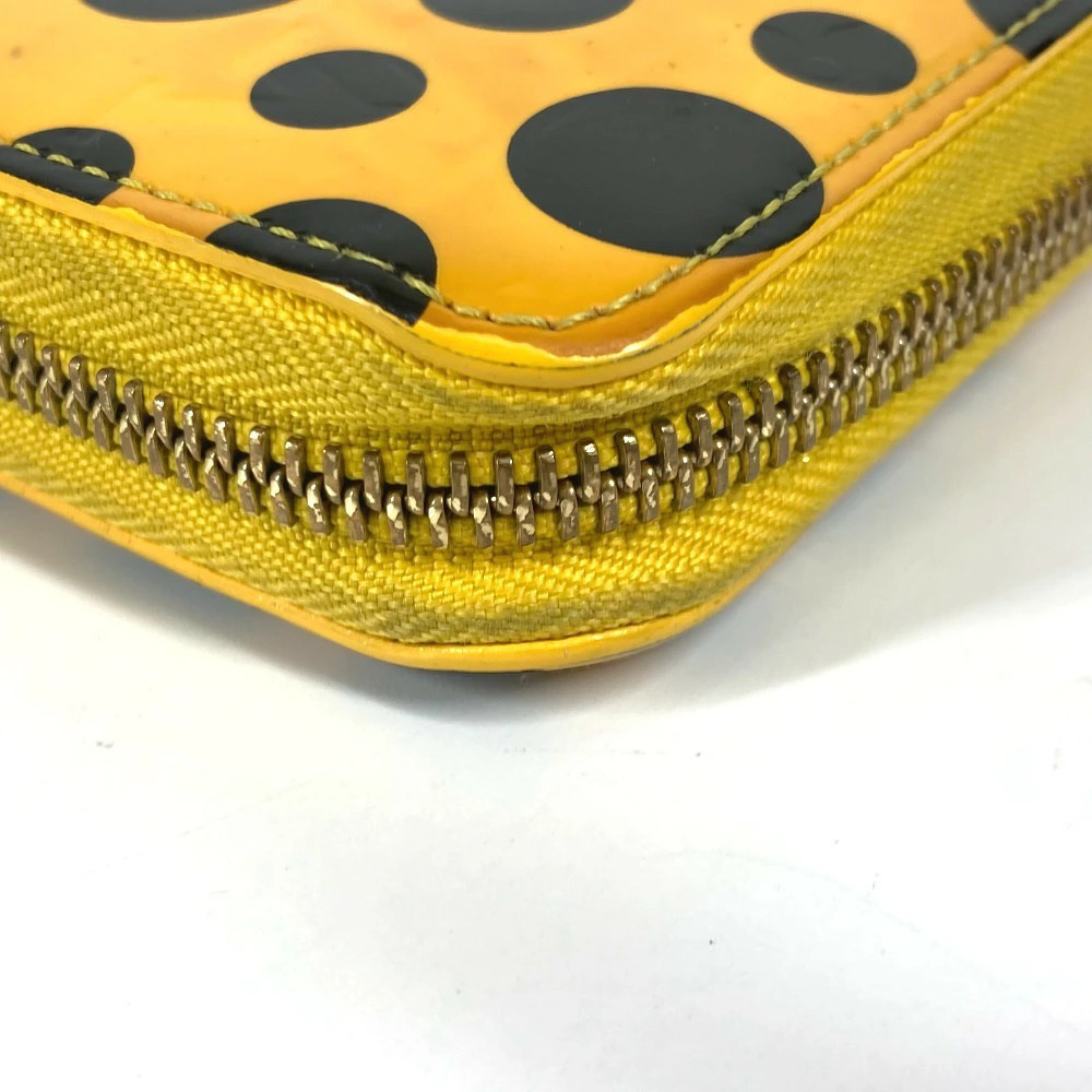LOUIS VUITTON Yayoi Kusama Vernis Dot Infinity Zippy Wallet Long Round Zipper - Picture 8 of 8